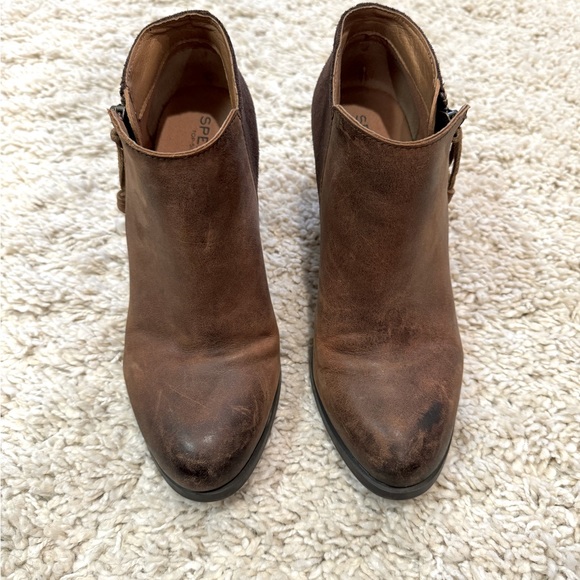 Leather booties - Picture 2 of 5